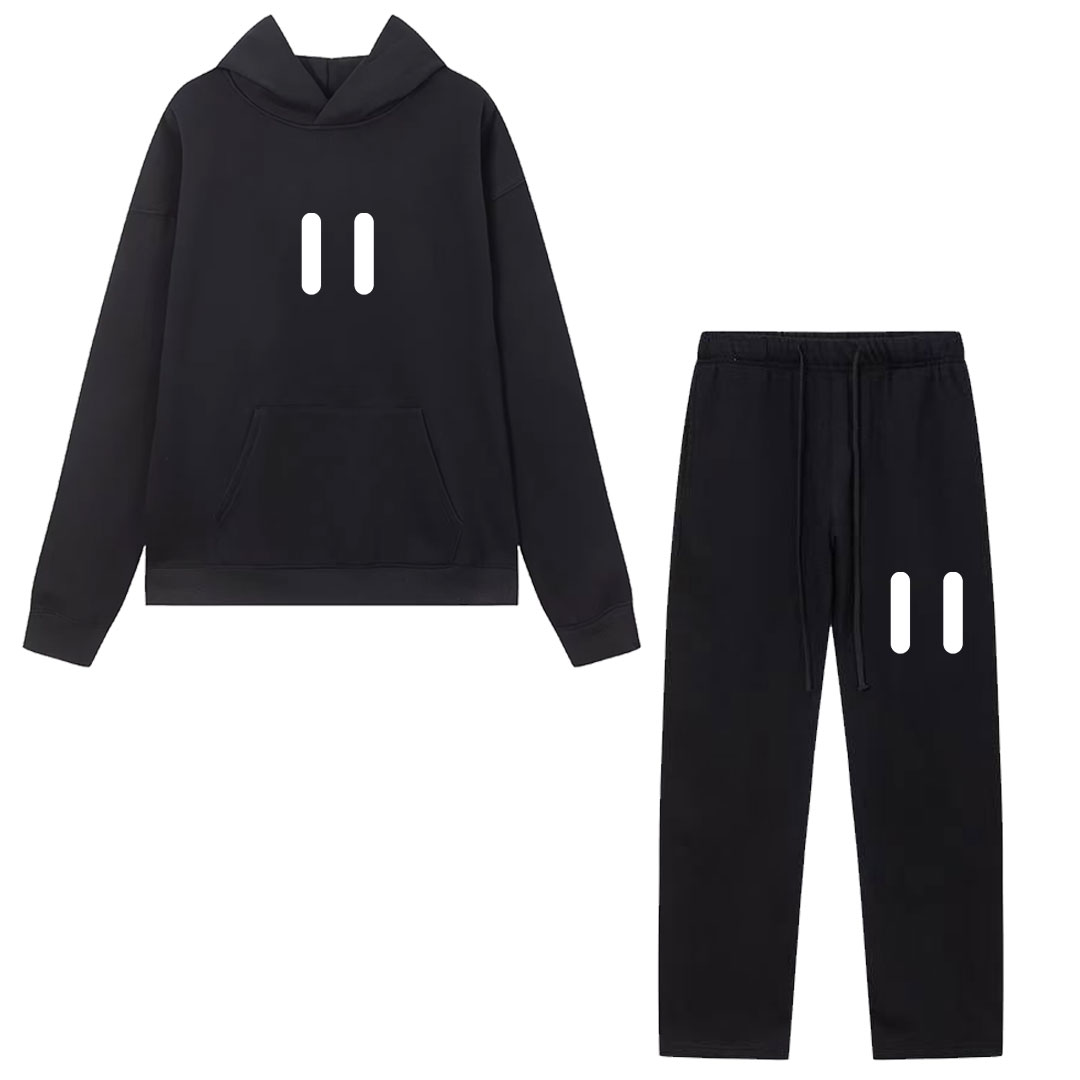 Brand Of Streetwear - Klasik Marka Kapüşonlu Üst ve Eşofman