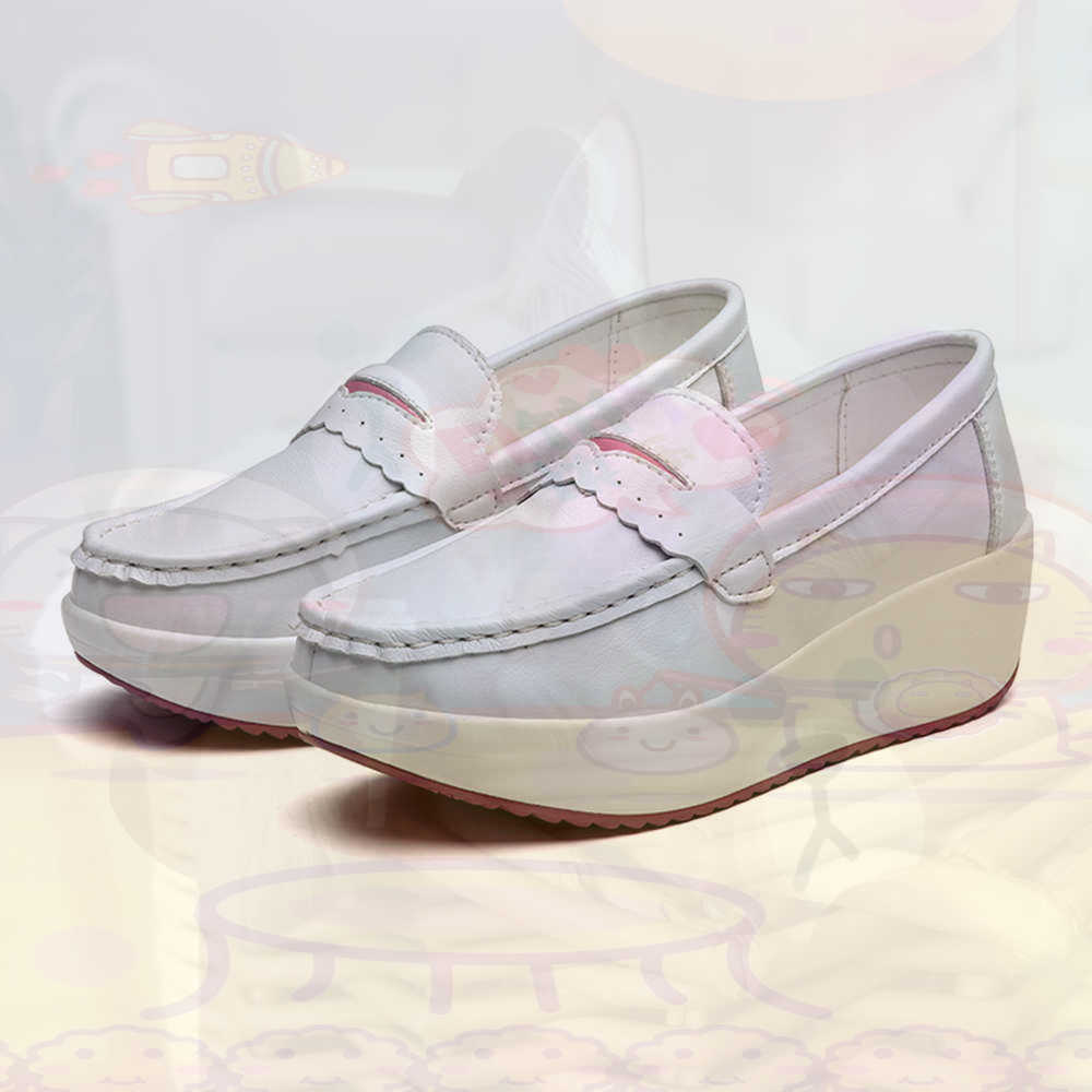 Streetwear Brand In Vietnam - Platform Kış Pembe Spor Ayakkabı Tenis