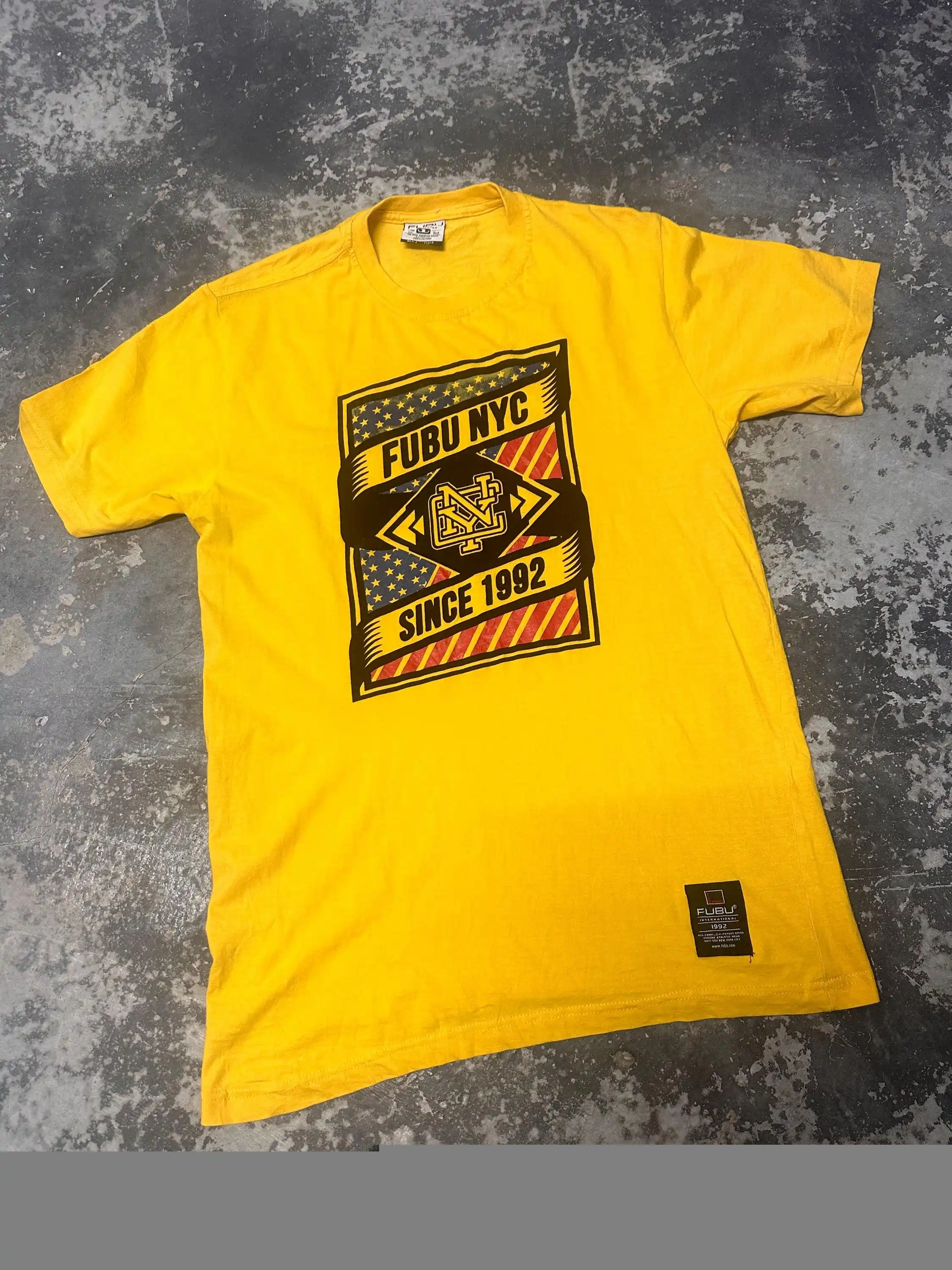 Streetwear Brand New York - Vintage Fubu New York Tişört Streetwear