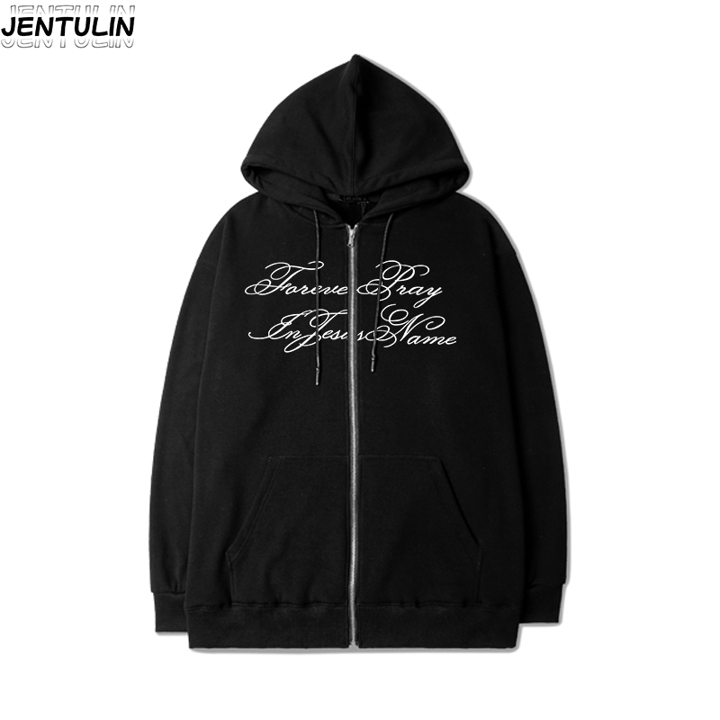 Streetwear Brand Aesthetic - Estetik Hip Hop Mektup Baskı Retro