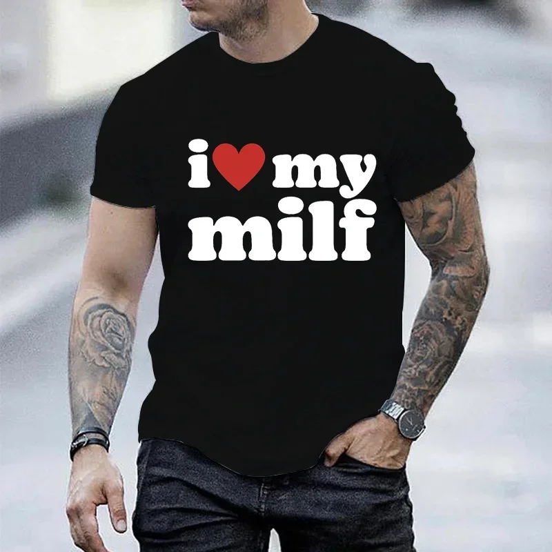 Milf'imi seviyorum baskı erkek - Streetwear Brand Aesthetic incelemesi ve fiyatı