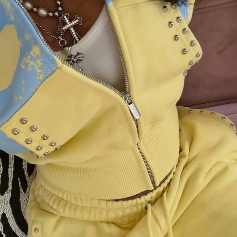 2 Parça Kapüşonlu Eşofman Takı - Streetwear Brand Y2K incelemesi ve fiyatı