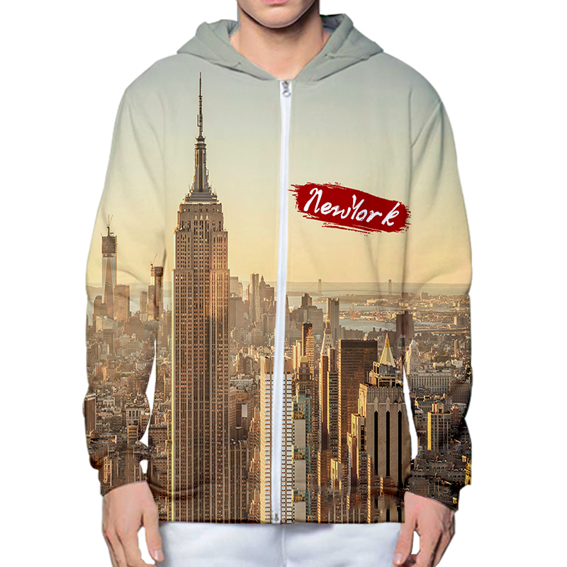 Sonbahar Kış 3D Baskılı New Yo - Streetwear Brand New York incelemesi ve fiyatı