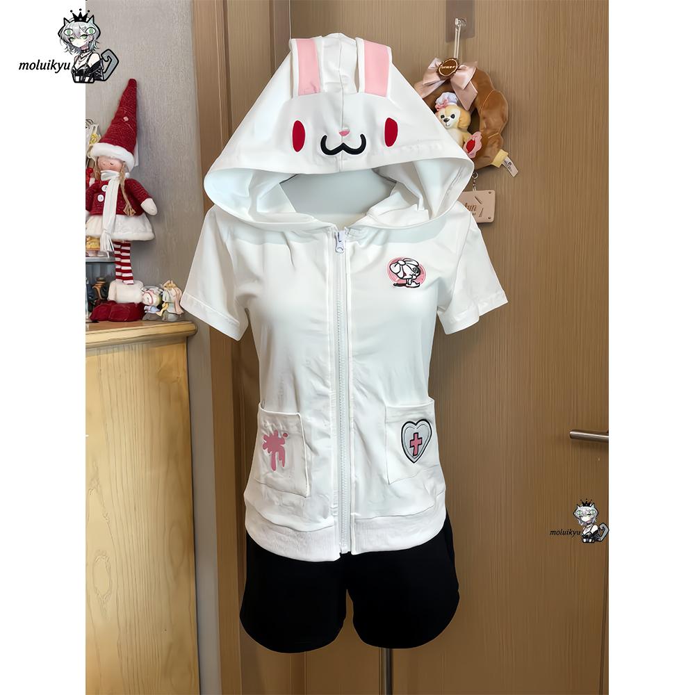 Kawaii Anime Kapüşonlu Kısa Ko - Streetwear Brand Y2K incelemesi ve fiyatı