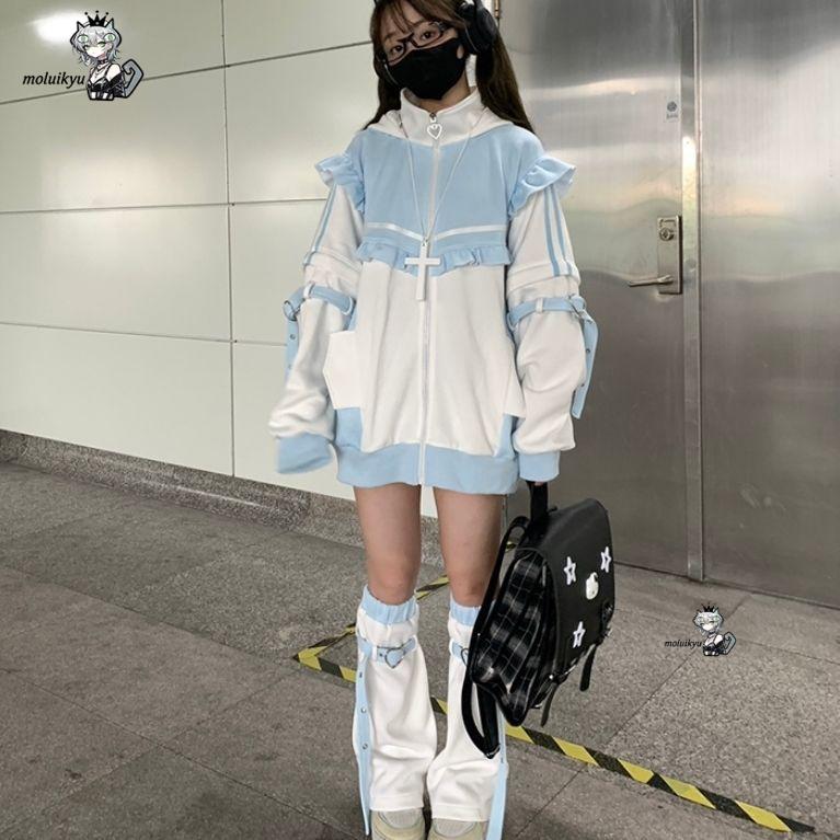 Y2K Kawaii Kedi Kulaklı Kapüşo - Streetwear Brand Y2K incelemesi ve fiyatı